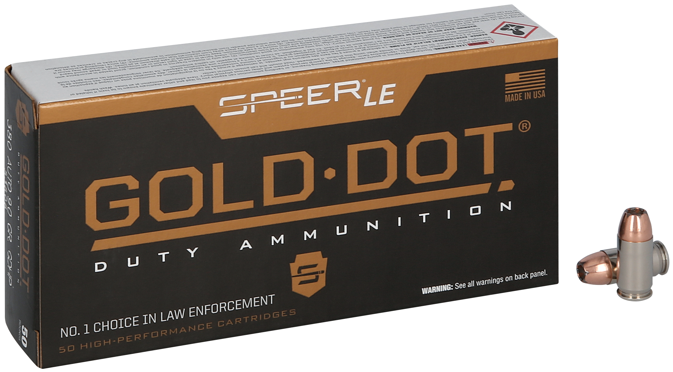 SPEER GOLD DOT 380AUTO 90 GRAIN HOLLOW POINT