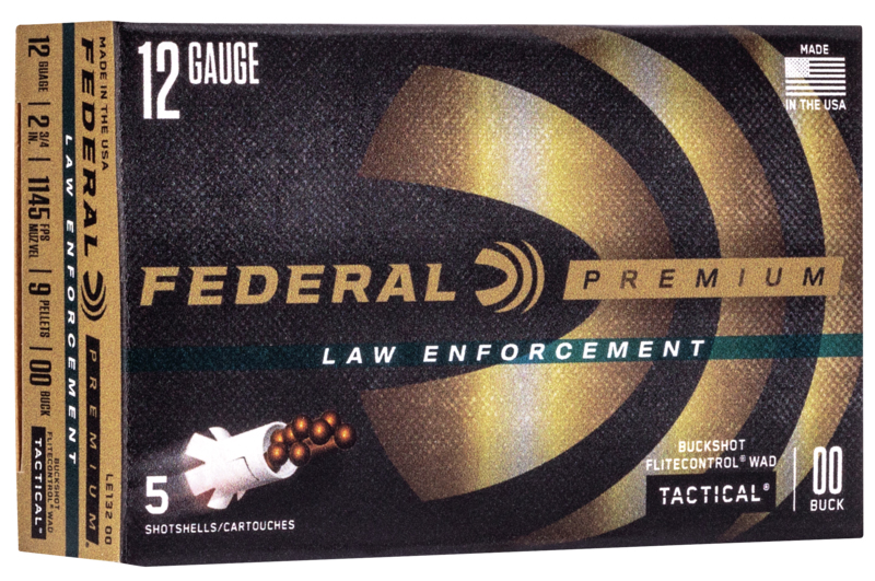 FEDERAL TACTICAL .12GA 2-3/4
