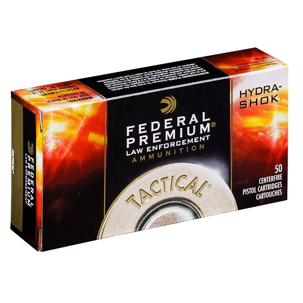 FEDERAL PREMIUM HYDRA-SHOK 40S&W 165 GRAIN
