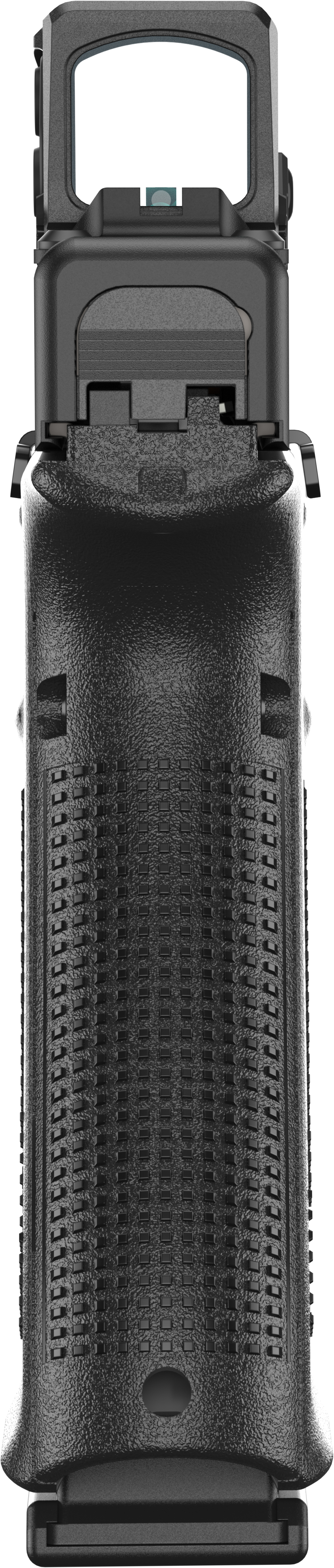 GLOCK 47MOS8 GEN5 9MM PISTOL BLACK, FRONT