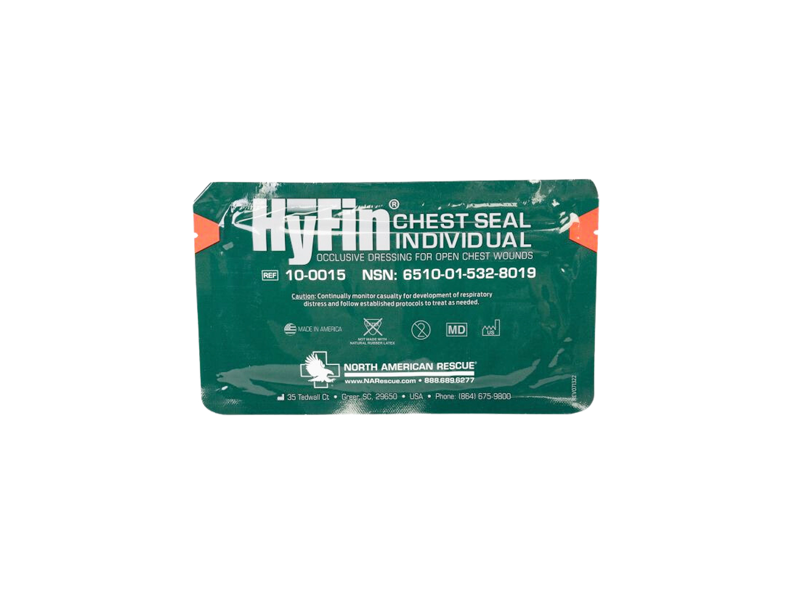 NORTH AMERICAN RESCUE HYFIN CHEST SEAL