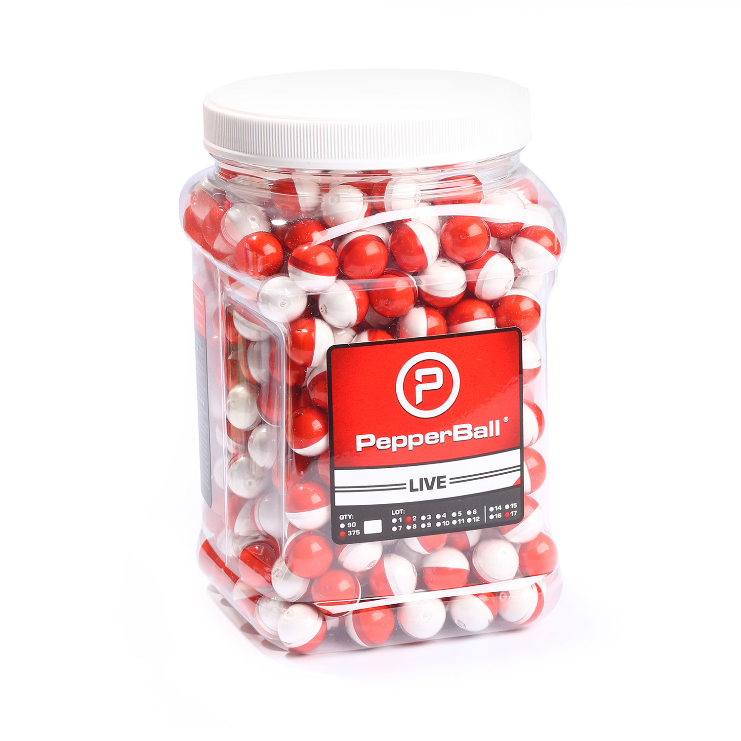 PEPPERBALL LIVE PAVA POWDER PROJ. 375-COUNT